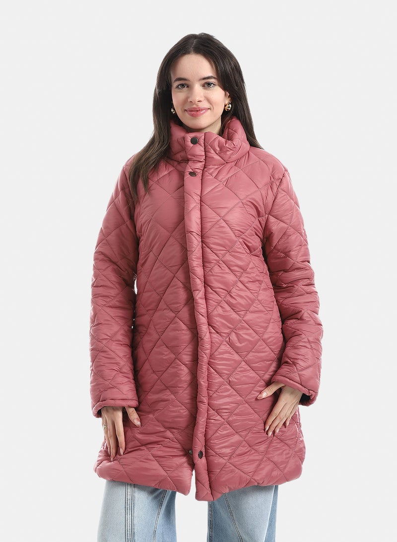 Andora Quilted Puffer Jacket_Kashmir - Image 1